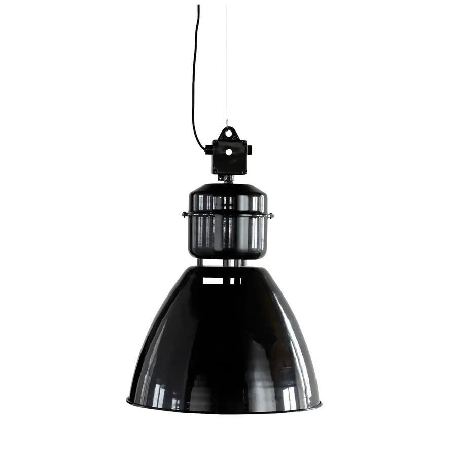 House Doctor Hängeleuchte Volumen in Schwarz aus Metall, Durchmesser: 54 cm - Bild 1