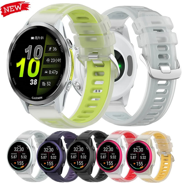 Garmin Uhrenarmband Silikon, 20/22mm, Unisex - Bild 1