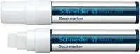 Schneider Kreidemarker Maxx 260 Whiteboard-Marker in Blau und Weiß - Bild 1