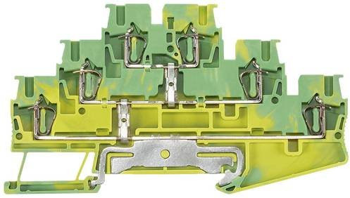 Siemens Dreistockklemme 8WH20350CF07 in Grün und Gelb, 50 Stück - Bild 1