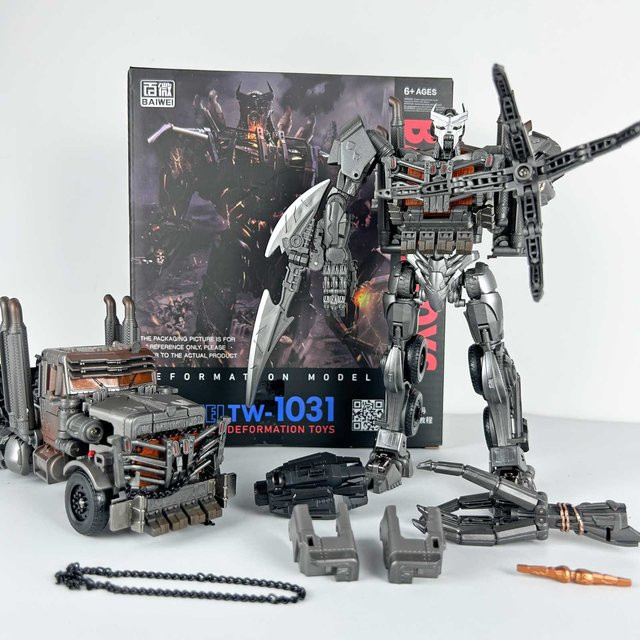 BAIWEI Transformers Scourge Rise of the Beasts, Actionfigur, 18 cm - Bild 1