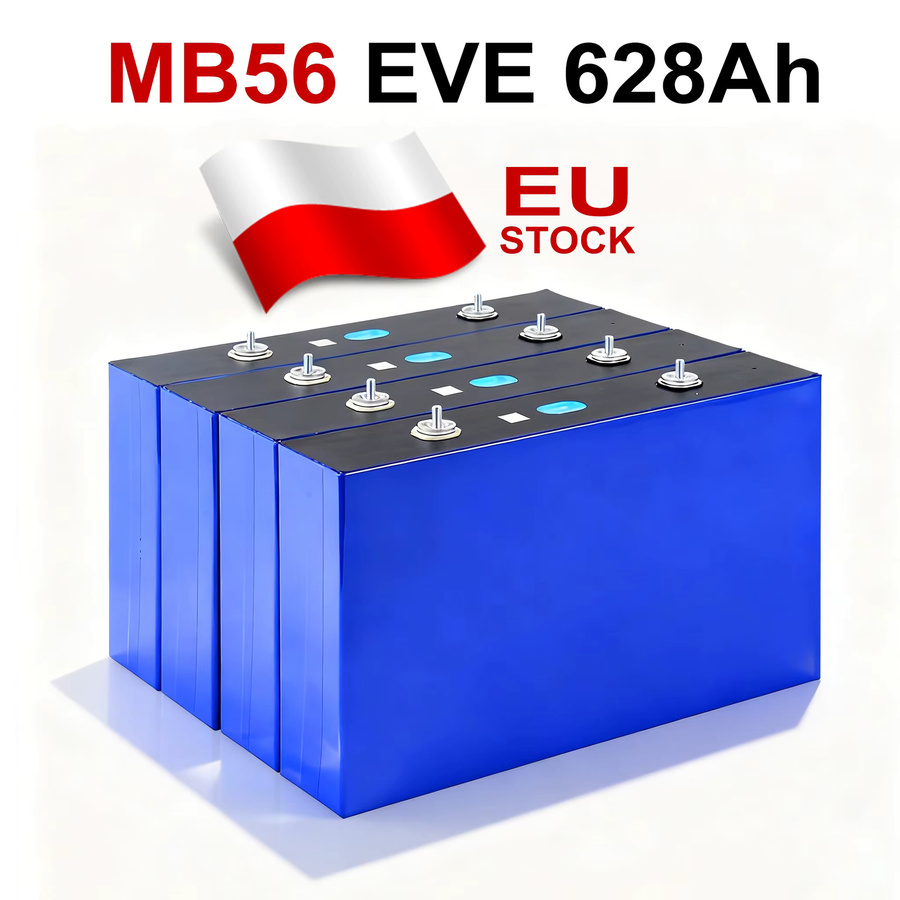 EVE MB56 LiFePO4-Batteriezelle, prismatische wiederaufladbare Lifepo4-Zelle, 628Ah, 3,2 V - Bild 3