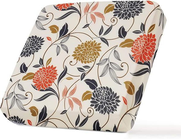 BRHUIXUE Dehnbare Sofakissenbezüge mit floralem Muster in Mehrfarbig, Set aus elastischem Polyester-Elastan für Sofa und Stuhl, rutschfest und maschinenwaschbar - Bild 1
