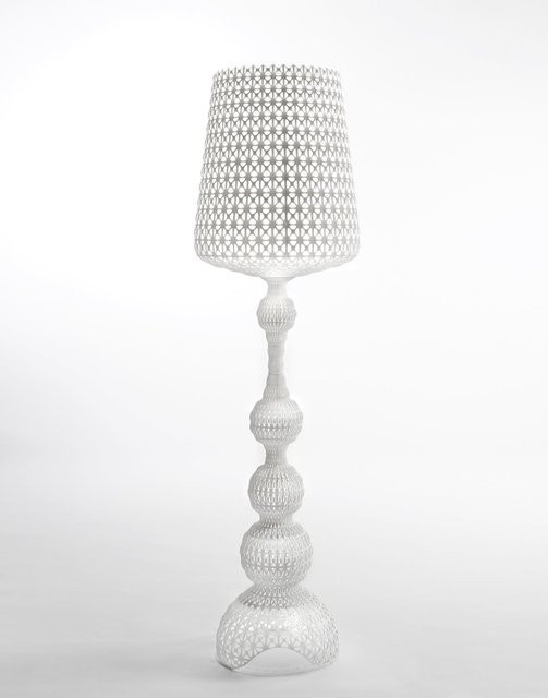 Kartell Kabuki Stehleuchte in Weiß aus Kunststoff - Bild 1