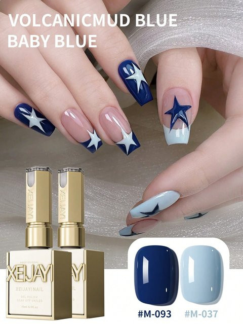 XEIJAYI Nagellack, Blau-Minzgrün, Glänzend - Bild 1