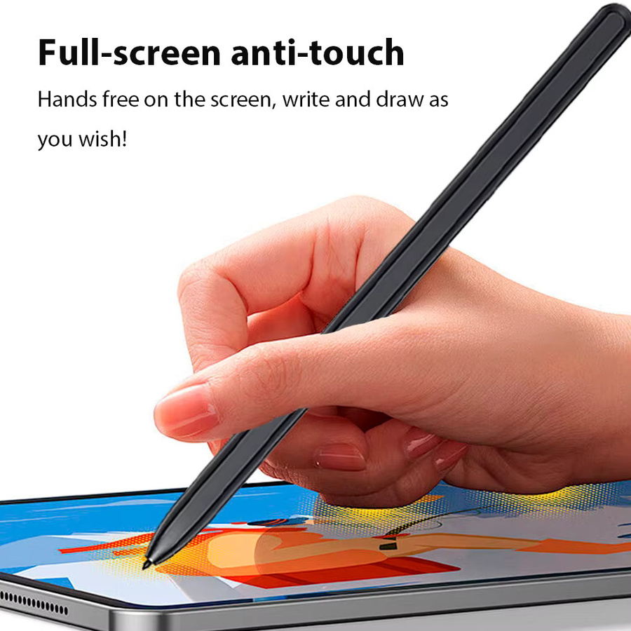 Samsung Stylus S Pen für Galaxy Tab mit magnetischer Befestigung und Palm Rejection, Farbe: Schwarz - Bild 2