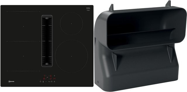 Neff V56NBSGA6 Autark-Induktionsfeld mit Dunstabzug, rahmenlos, Schwarz - Bild 1