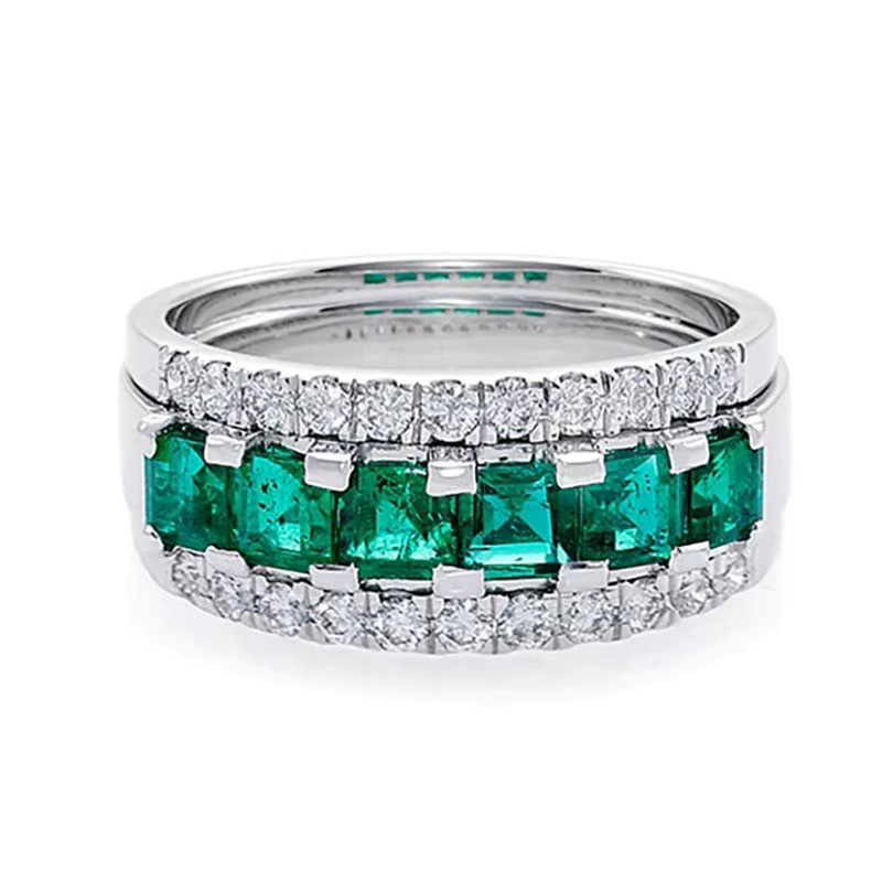 Huitan Ring, Silber, Zirkonia, Damen - Bild 2