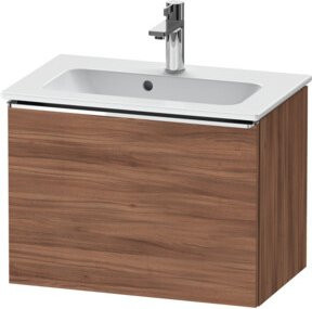 Duravit Waschtischunterschrank D-Neo Compact, wandhängend, Nussbaum Natur, B/T/H: 61 x 37,2 x 44 cm - Bild 1