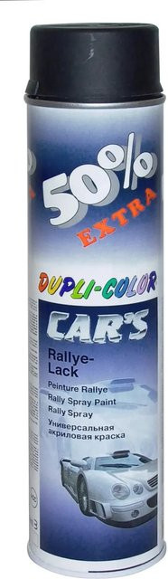 Dupli-Color Cars Rallye-Lack Schwarz Matt 600 ml - Bild 1