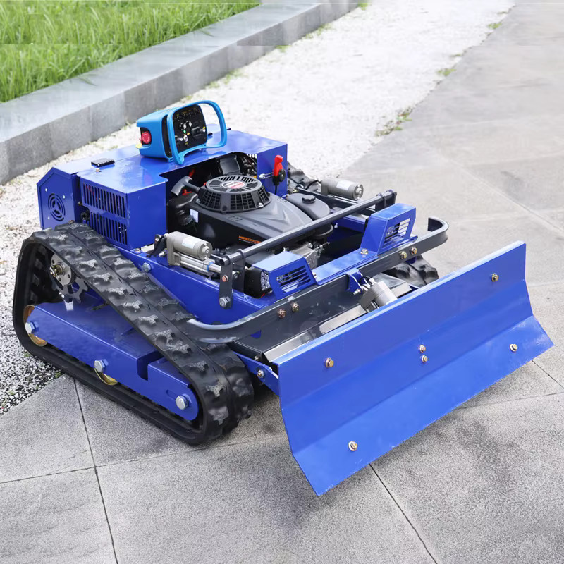 AIWEIYA Ferngesteuerter kompakter Roboter in Blau mit 550 mm Schnittbreite - Bild 3