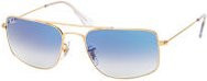 Ray-Ban RB 3779 Sonnenbrille, Quadratisch, Vollrand, Metall, Gold, Blue, Unisex - Bild 1