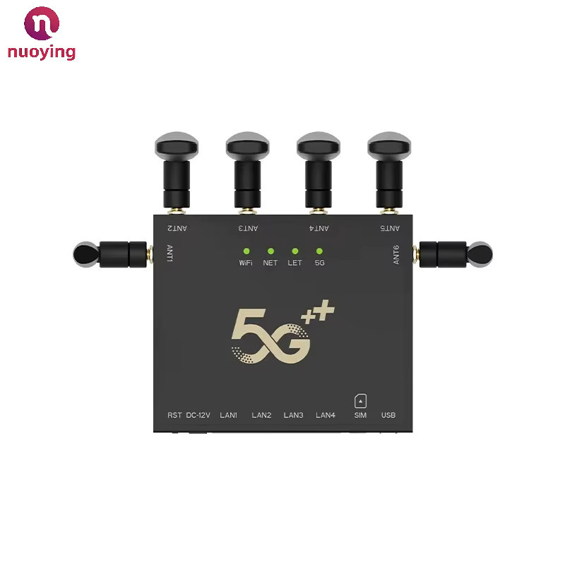 NUOYING 5G CPE Router AX3000 WiFi 6 Mobilfunkrouter in Schwarz - Bild 3