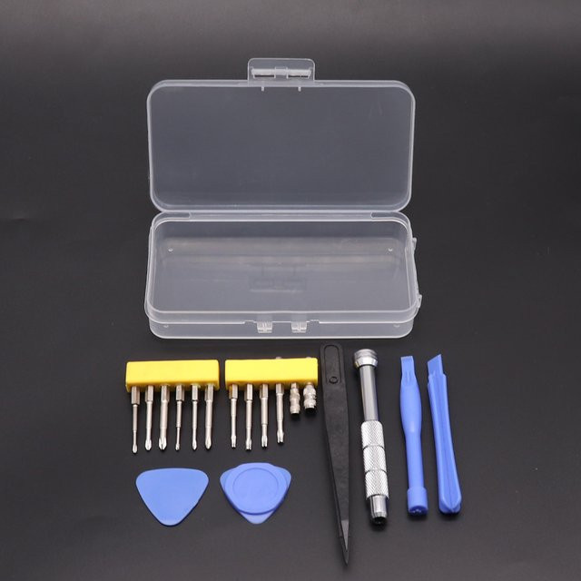 TingDong Reparatur-Werkzeug-Set für Nintendo Switch, PlayStation und Retro-Konsolen, Mehrfarbig - Bild 1