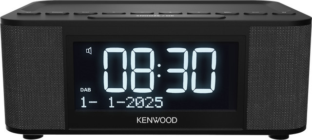Kenwood DAB+ Uhrenradio CR-ST55DAB in Schwarz - Bild 1
