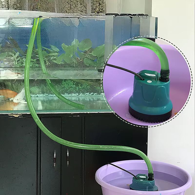 Dreamburgh Wasserdichte Tauchpumpe mit 360 Grad Funktion für Aquarium und Teich, automatische Saugpumpe mit 300 bis 1000 l/h Förderleistung - Bild 4