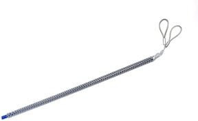 Katimex Kabelziehstrumpf aus Stahl in Silber mit 2 Schlaufen, Wirklänge: 900 mm, Durchmesser: 10-20 mm - Bild 1