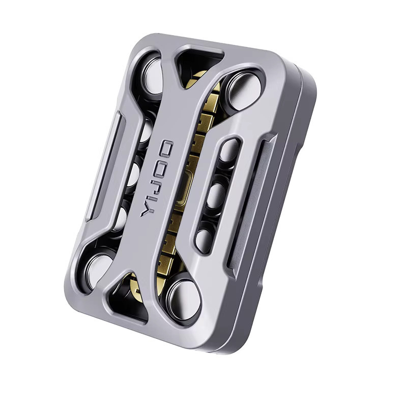 soulbao Premium Metall EDC Fidget Slider, Magnetisches Klick-Stressabbau-Gadget - Bild 5
