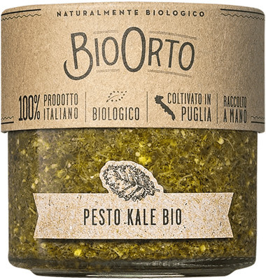 Bio Orto Grünkohlpesto mit Knoblauch Bio 180 g - Bild 1