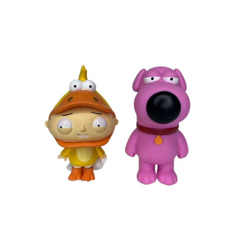 Hot Toys Family Guy Brian-Ente und Stewie, Actionfiguren, 10cm, Kunststoff - Bild 2