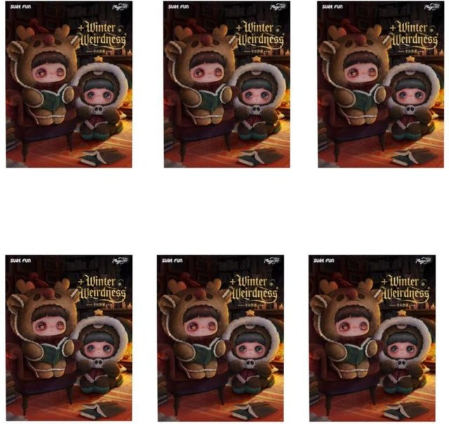 Maymei Winter-Seltsamkeiten-Serie Blind Box Anhänger, ab 14 Jahren - Bild 1