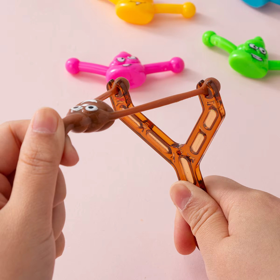 Meade Schießen Schleuder Streich Gefälschte Poop Spielzeug, 5-teiliges Set - Bild 2