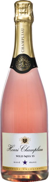 Henri Champliau Wild Miss 55 Rosé Schaumwein, Gamay, Burgund, 0,75 l - Bild 1