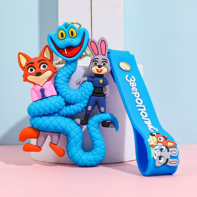 Beast Kingdom Disney Zootopia 2 Gary De'Snake Schlüsselanhänger, Zubehör - Bild 1