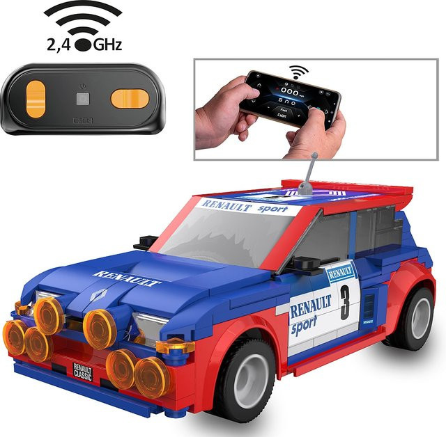 CaDA Renault 5 Maxi Turbo, Fahrzeug, 1:20, 2,4GHz Bricks - Bild 1