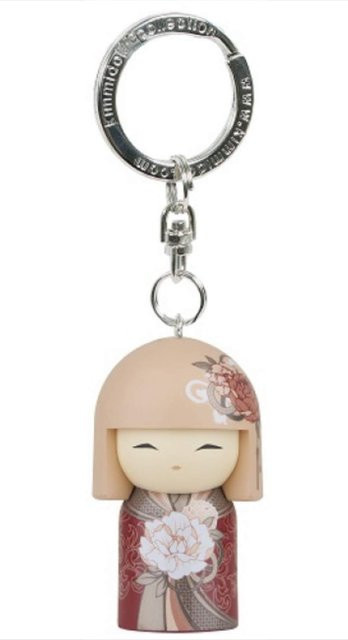 Kimmidoll Schlüsselanhänger Figur Puppe Sayaka, beige, Unisex - Bild 1