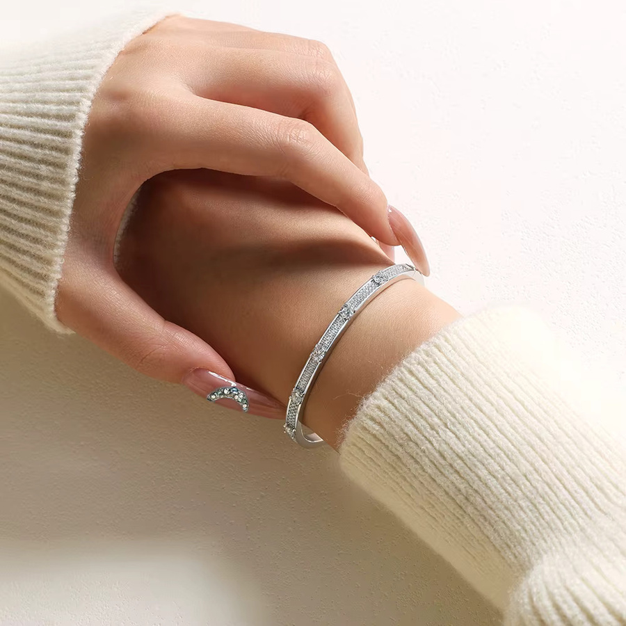 ATTAGEM Armband, 925 Silber, Diamant, Unisex - Bild 3