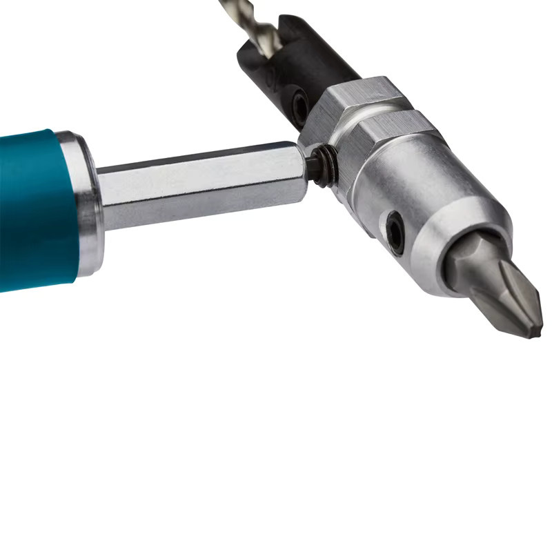 Makita Multifunktionales 10-Gauge Bohrer und Senker Set mit Antriebsbit für Holzbearbeitung - Bild 3