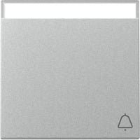 Gira Wippe Symbol Klingel in Silber - Bild 1