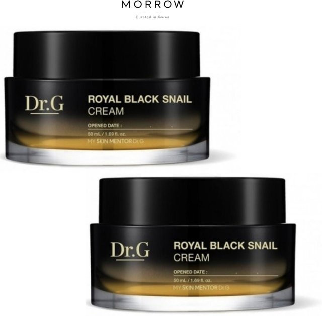 Dr.G Royal Black Snail Cream, Gesichtscreme mit Niacinamid, 50 ml - Bild 1