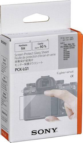 Sony PCK-LG1 Displayschutzglas transparent für Sony a7, a7 Mark II, a7 Mark III, a7R Mark II, a7R Mark III, a7R Mark IV, a7s Mark II, a7s Mark III und DSC-RX1 - Bild 1