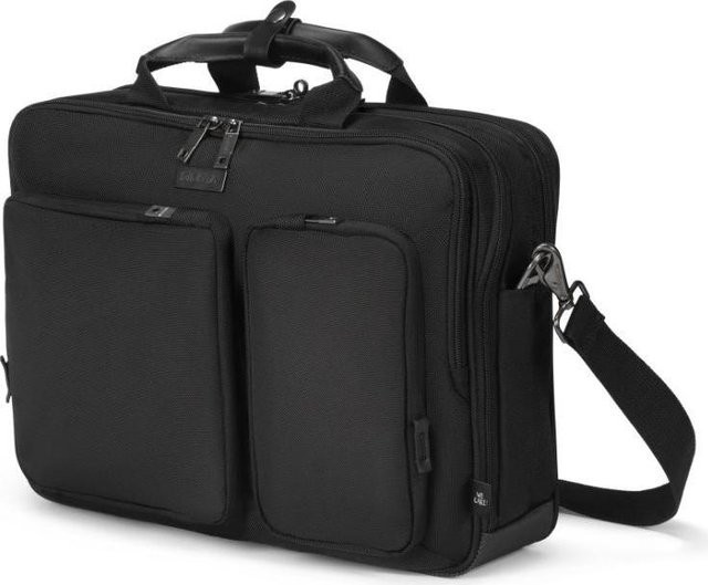 Dicota Top Traveller SEVEN Laptoptasche für 12-14 Zoll in Schwarz aus recyceltem Polyester - Bild 1