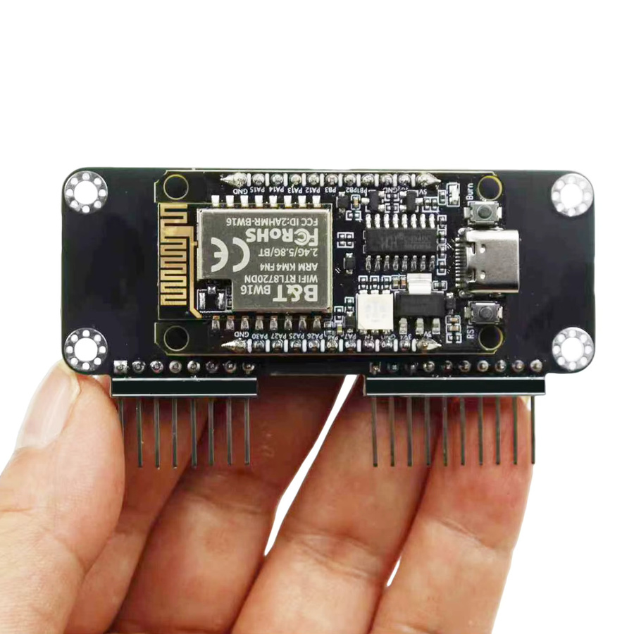 AISANRAY Drahtlose Erweiterungsplatine für Flipper Zero mit BW16 RTL8720DN-Karte, Dualband-WLAN 2,4 G und 5 G, Schwarz (nur Momentum-Firmware unterstützt) - Bild 3