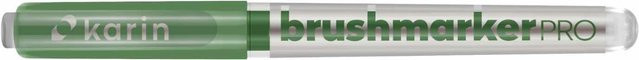 Karin Brushmarker PRO Brushmarker in Olive Green 281 mit Nylonspitze - Bild 1