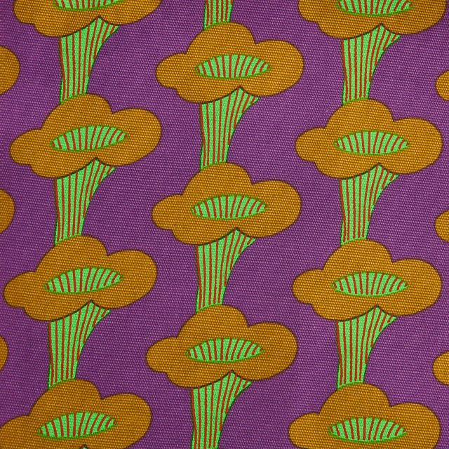 Rico Design Meterware Canvas Pfifferlinge Neon Violett - Bild 1