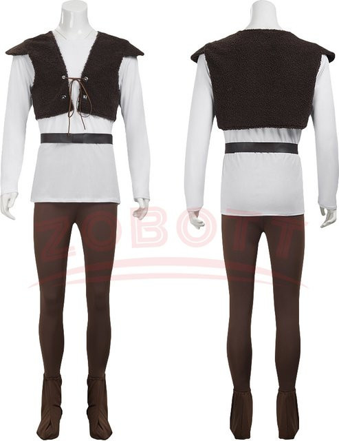 ZOBOTT Shrek Cosplay Kostüm, Full Set, Bunt / Mehrfarbig - Bild 1