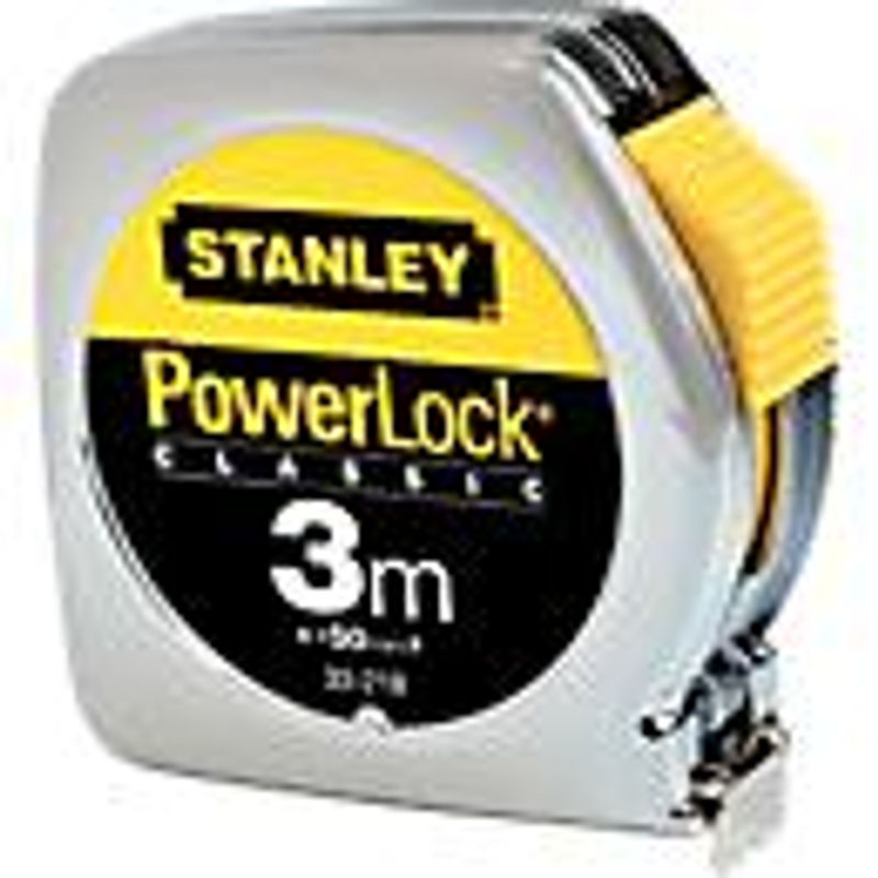 Stanley Bandmaß PowerLock in Silber mit Metallgehäuse, 3 m - Bild 3