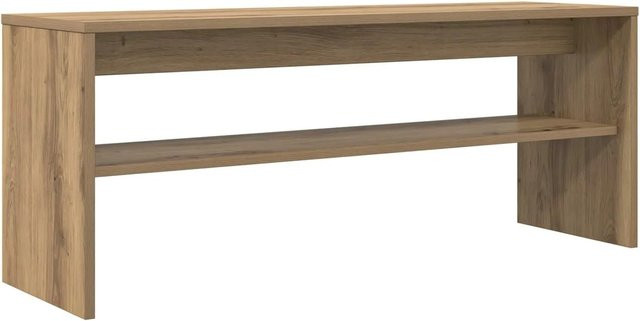 vidaXL TV-Schrank Artisan-Eiche in Braun aus Holzwerkstoff, B/T/H: 100 x 30 x 40 cm - Bild 1