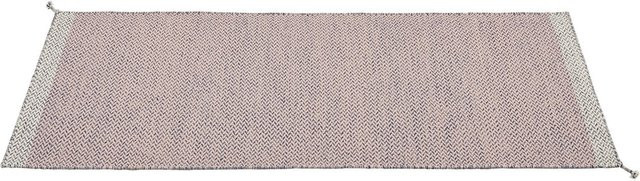 Muuto Ply Teppich Pink, rechteckiger Wollteppich im skandinavischen Design - Bild 1