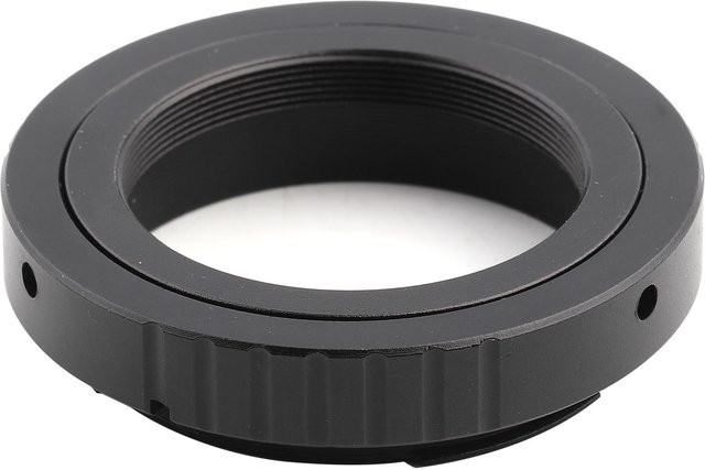 T2T Mount Aluminium Objektivadapterring für Canon EOS EF DSLR, Farbe: Schwarz - Bild 1