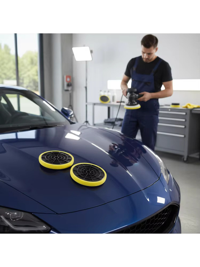 Vibratite 2er Set Stützteller 6 Zoll Puffer Pads Polierscheiben für Akku-Poliergeräte und Elektrowerkzeuge - Bild 4
