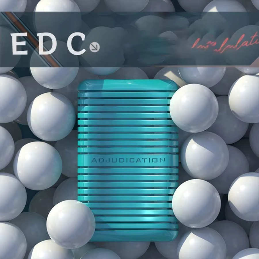 YuHaoHui Edc Fidget Slider, Rotierende Metallseife, mit weichem magnetischem Slider - Bild 3