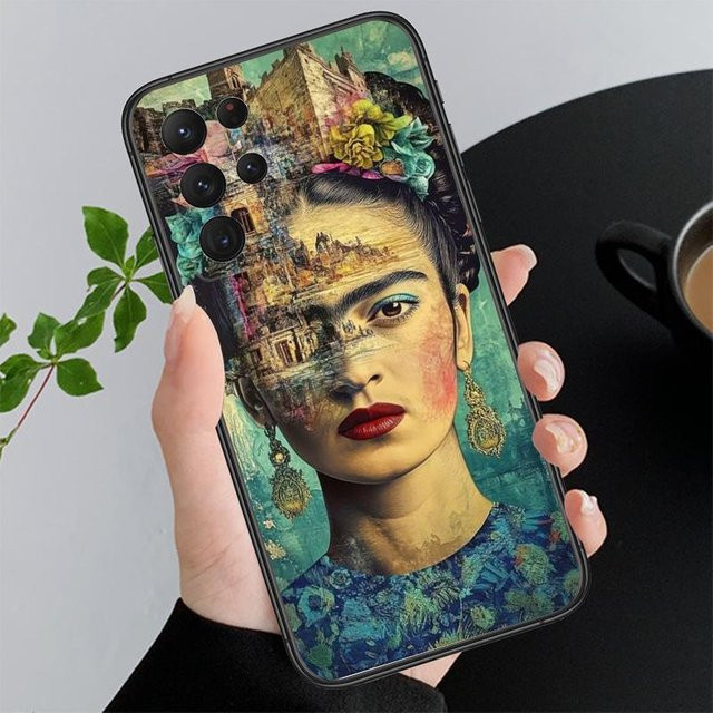Handyhülle mit Frida-Kahlo Design für Samsung Galaxy A-Serie in Multicolour - Bild 1