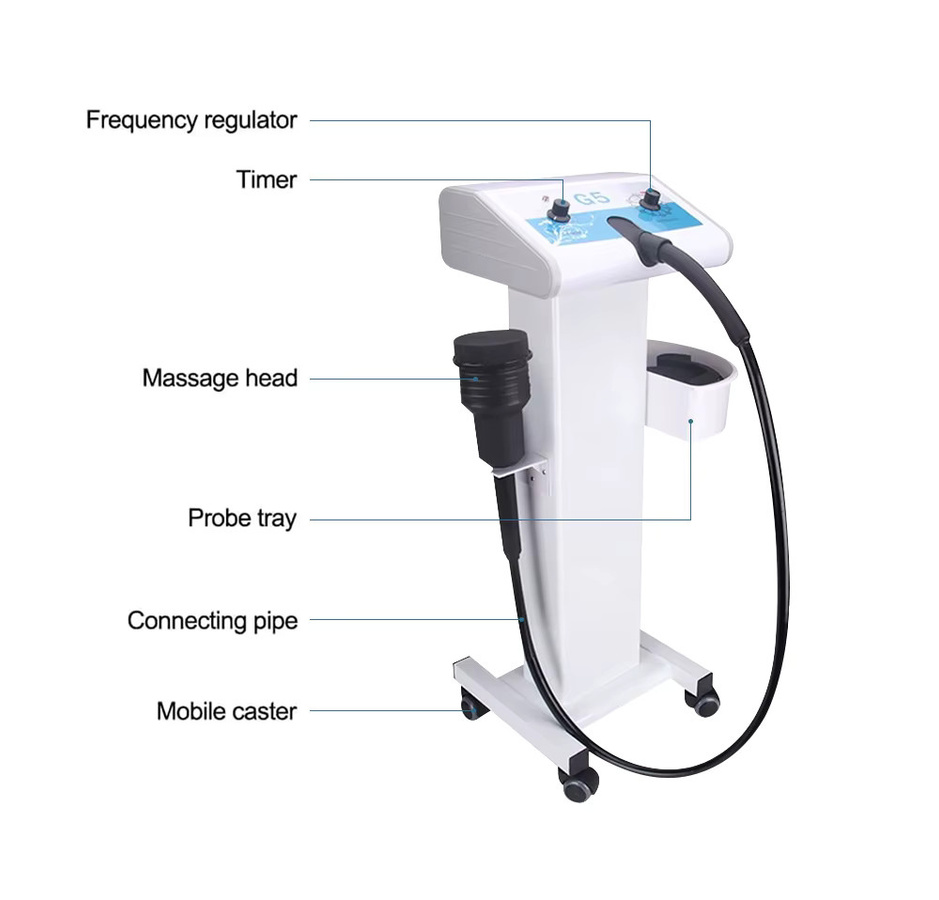 AOKO G5 Vibrationsmassagegerät, Weiß, Unisex - Bild 2