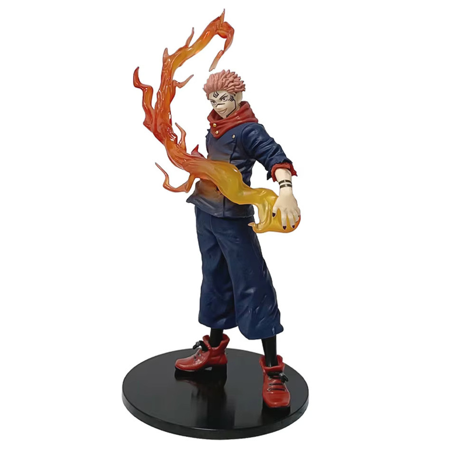 Bandai Jujutsu Kaisen Itadori Yuji Actionfigur, 21cm, PVC Puppe - Bild 2