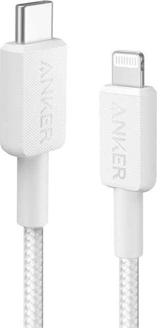 Anker 322 Lightning auf USB-C Ladekabel in Weiß, Länge: 1,8 m - Bild 1